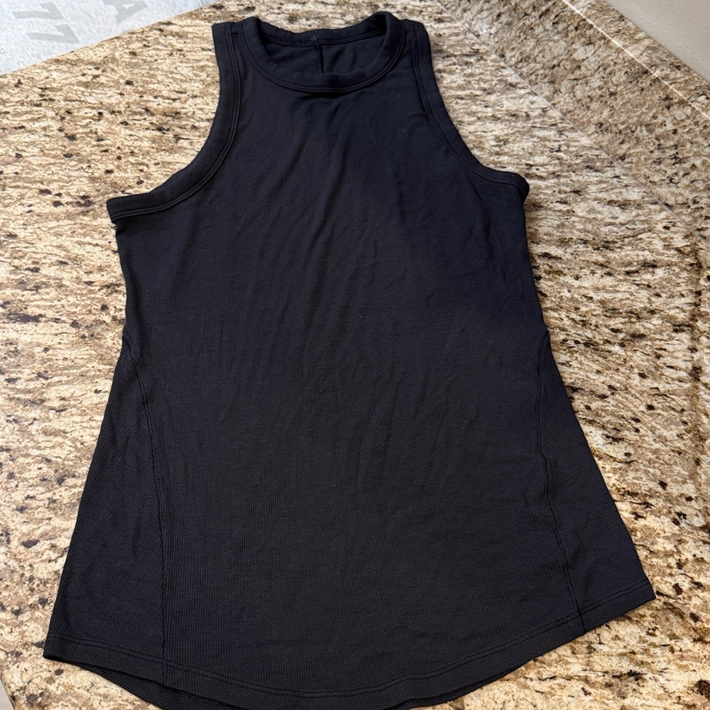 lululemon athletica Black Tank Top